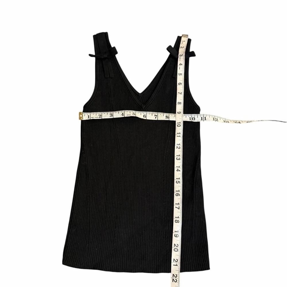 Anthropologie Maeve Bow-Shoulder Sweater Tank Size XS - Picture 6 of 9
